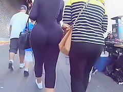 Thick Tight Latina's Ass