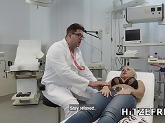 Lilli Vanilli fucked by her doctors fat flannel